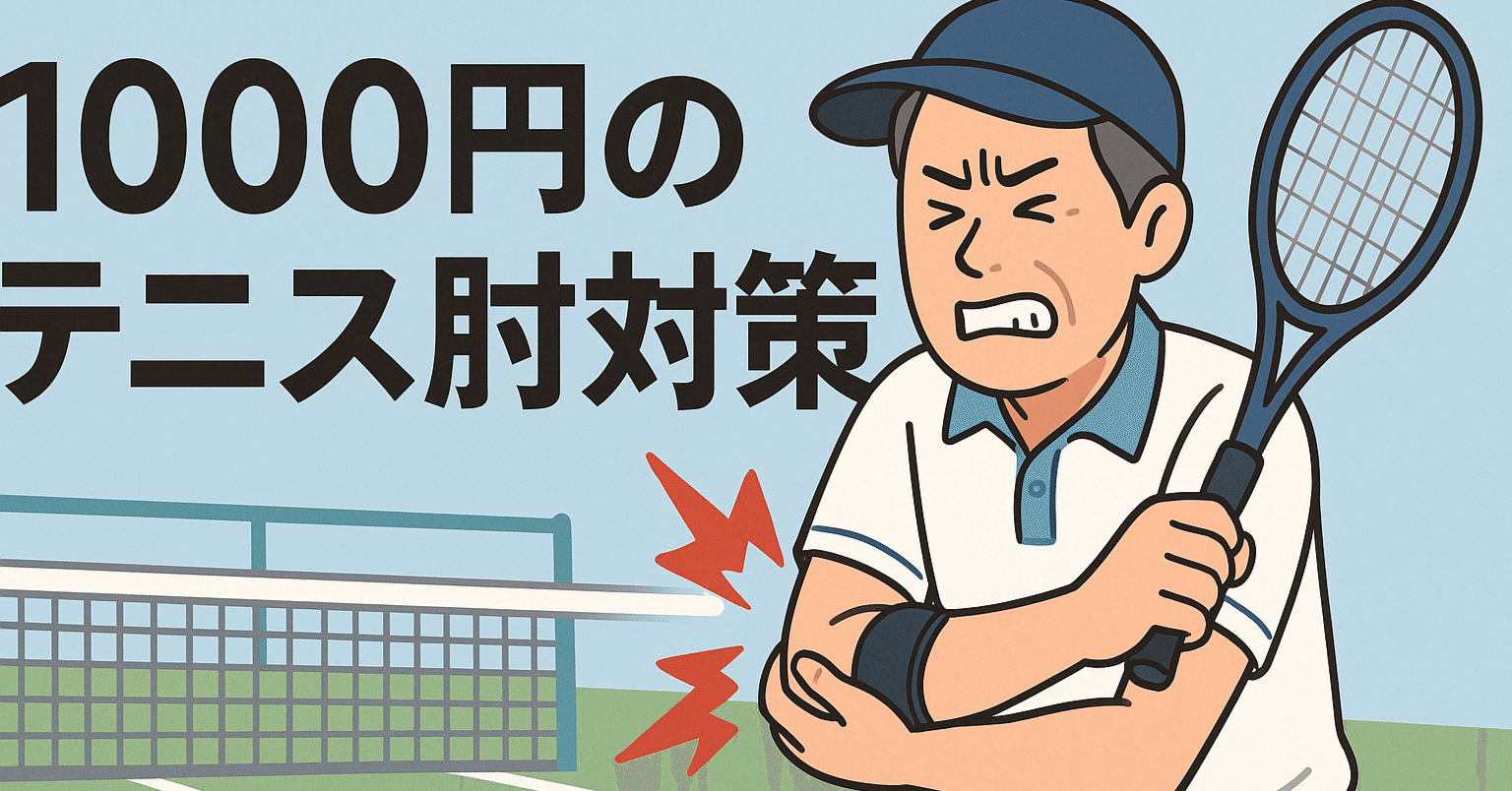 1000円で買えるテニス肘対策｜バケツ
