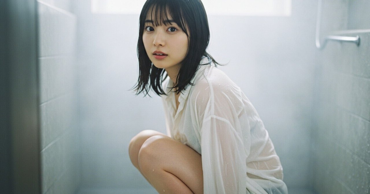 【画像生成AI】水に濡れた洋服を着た日本人女性をリアルに描く方法⦅プロンプト無料公開⦆Midjourney/imageFX/ChatGPT/生成AI/AI美女AI かわき世界一優しいAI画像生成の解説