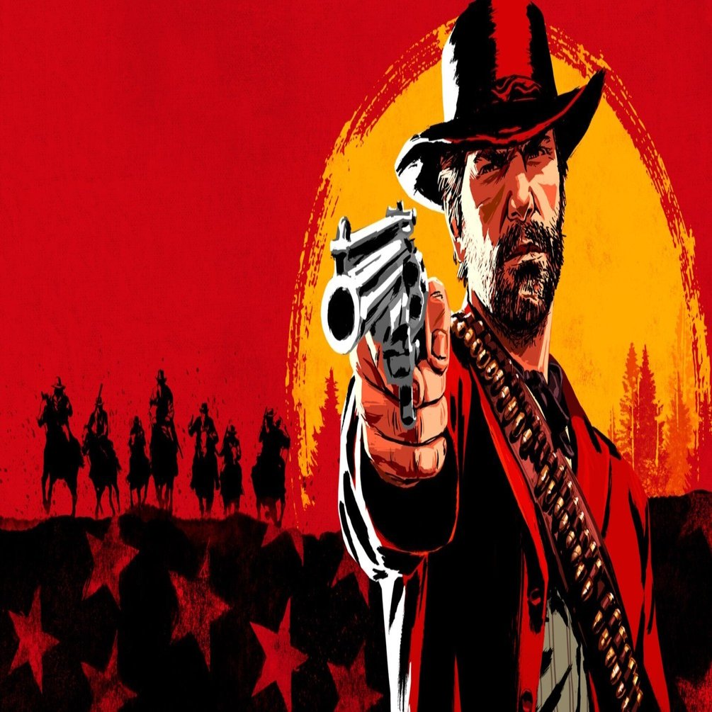 No.273フレーム付きキャンバスアート レッドデッドリデンプション No