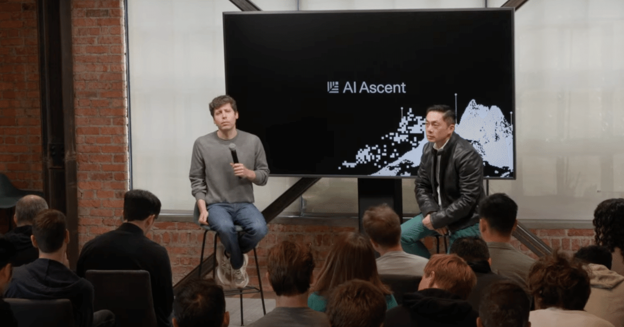 ChatGPTはOSになりつつある」──サム・アルトマンが語るAIが