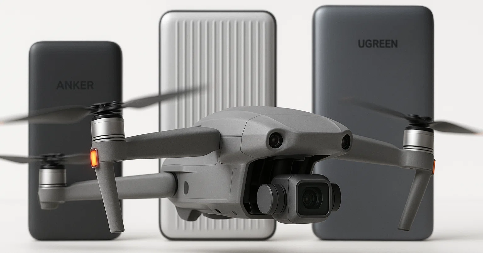 Mavic 4 Proとスマホ、ノートPCをまとめて充電！究極のモバイル
