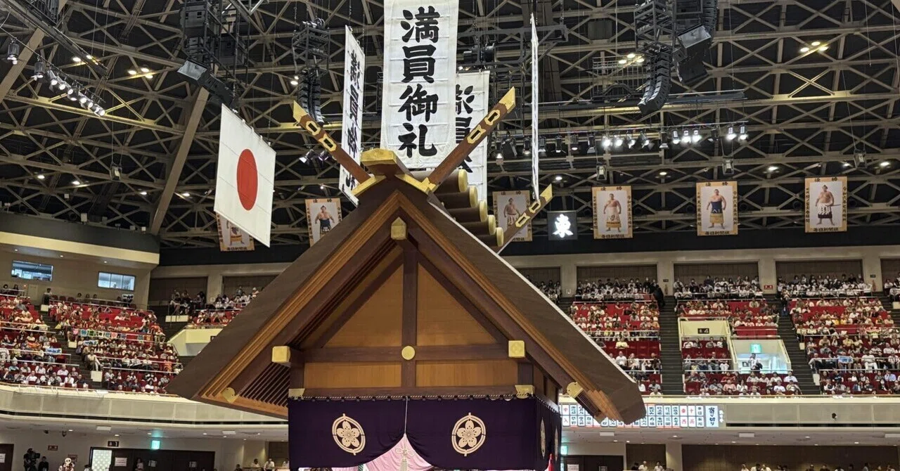大相撲観戦、凄い迫力だよ一度はおいで！｜makoto