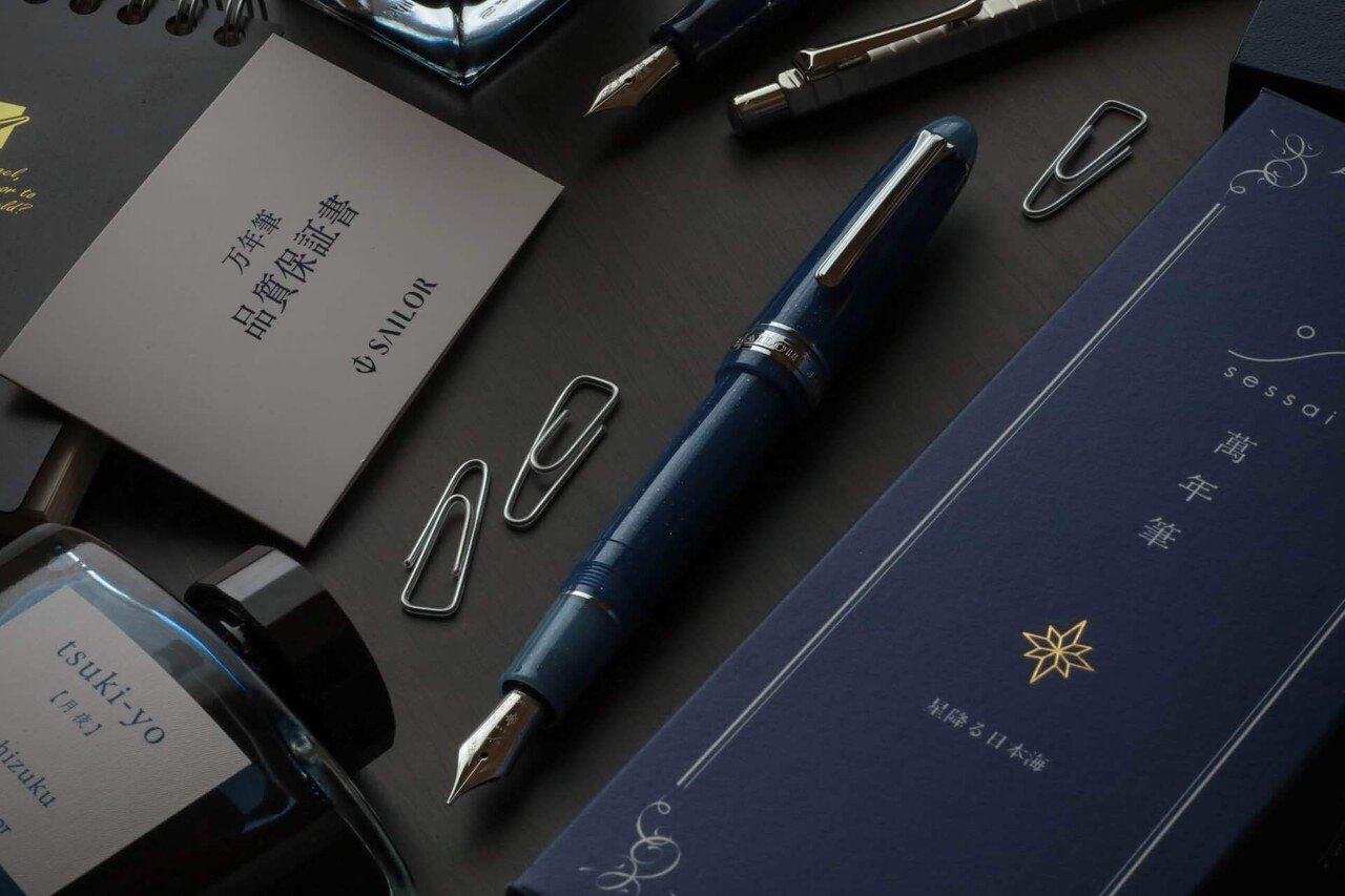 萬年筆「星降る日本海」｜りゅう