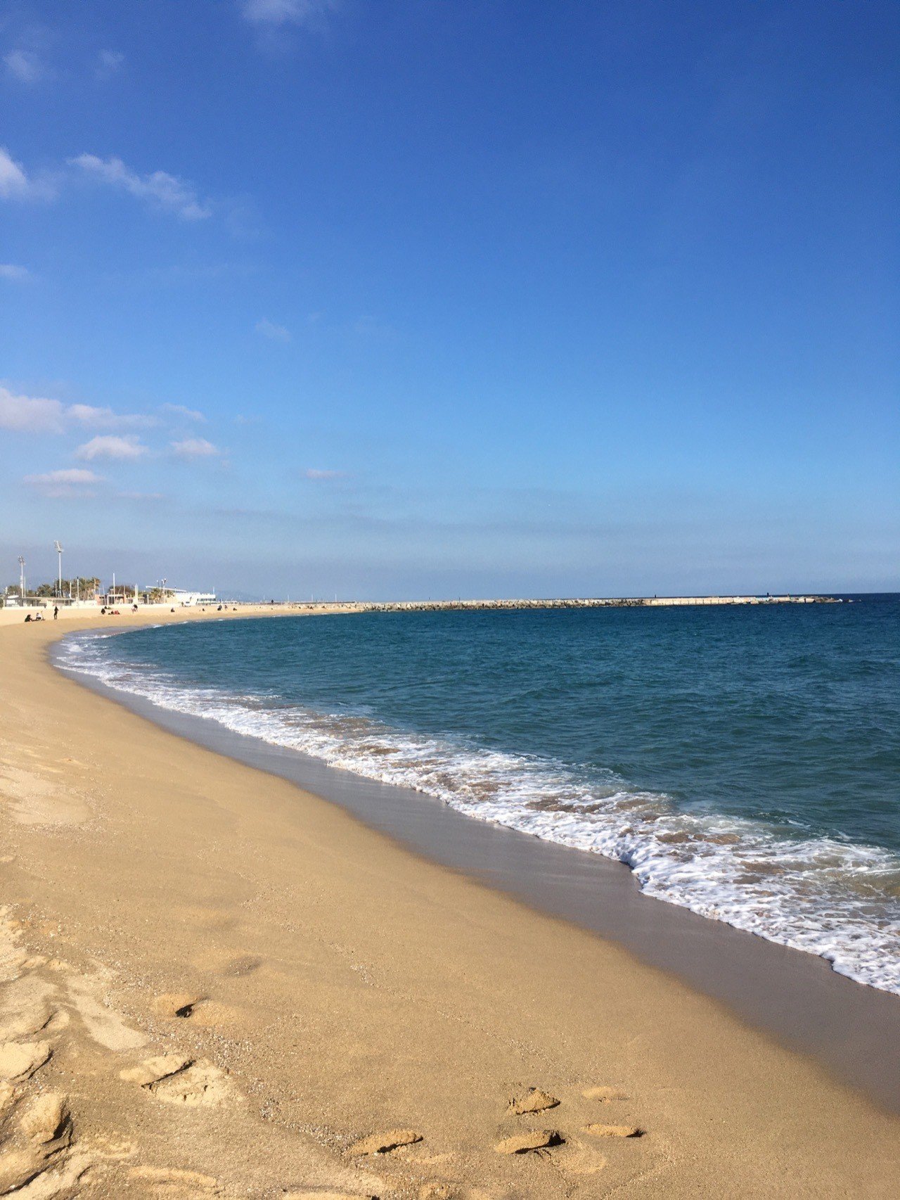 スペイン徒然旅行紀 スペインの海 長いビーチにサラサラの砂 モップ犬のこと こんぶ Note スペイン徒然旅行紀 スペインの海 長いビーチにサラサラの砂 モップ犬のこと こんぶ Note