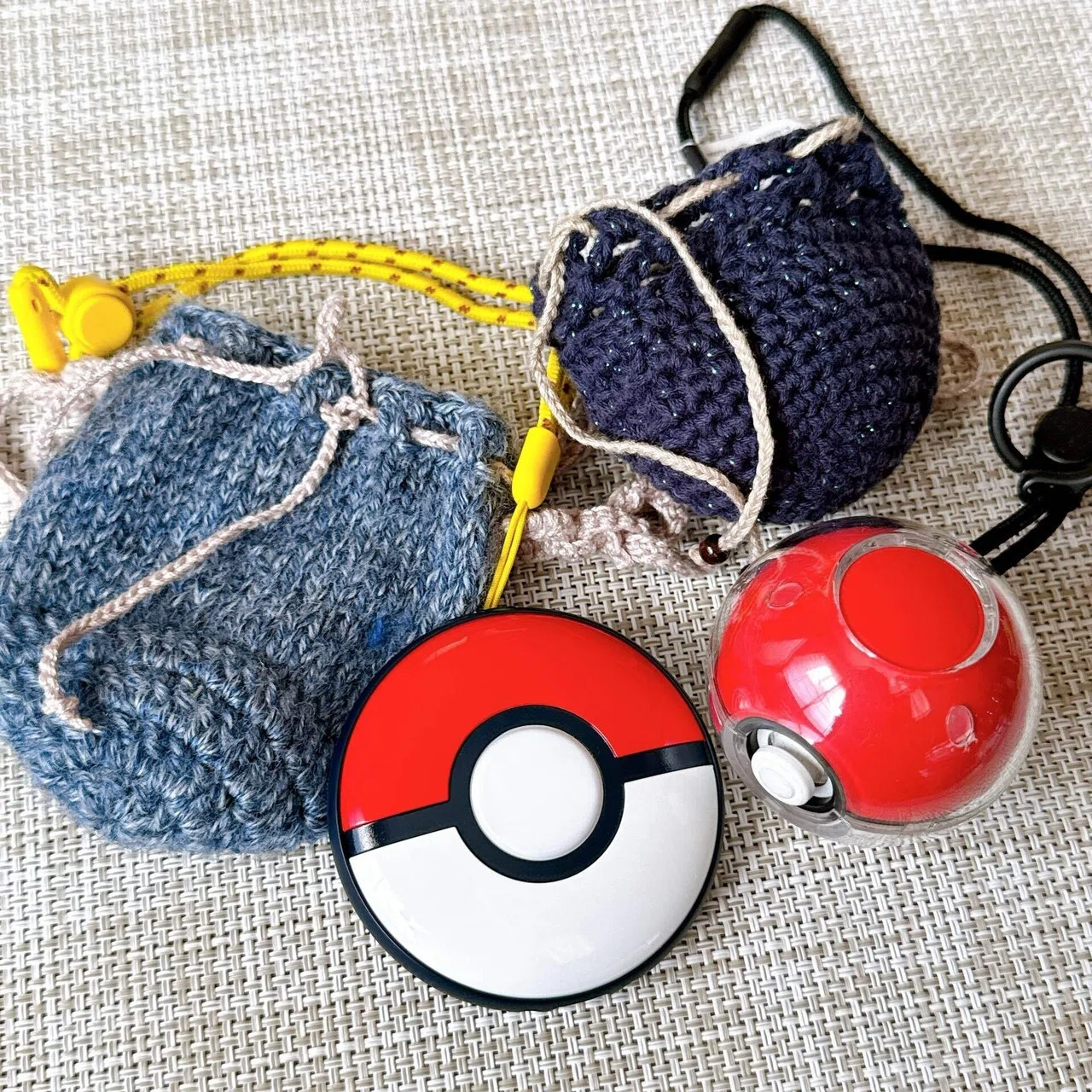 作品】Pokémon GO Plus＋のニットのケース｜みや │ ちょびっとお休み