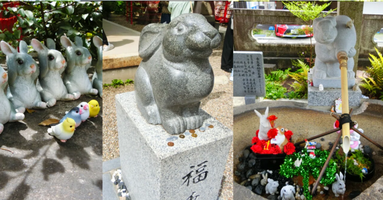 三輪 神社 うさぎ