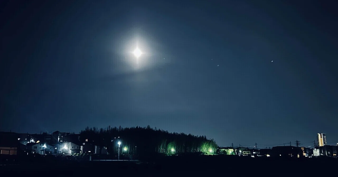 今日はフラワームーン。月が好きな僕が、5月の満月に寄せて｜ゴンが 