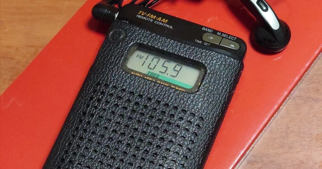 National RF-860 ポータブルラジオ 30年選手のポケットラジオ｜ダシ・ヒロシ