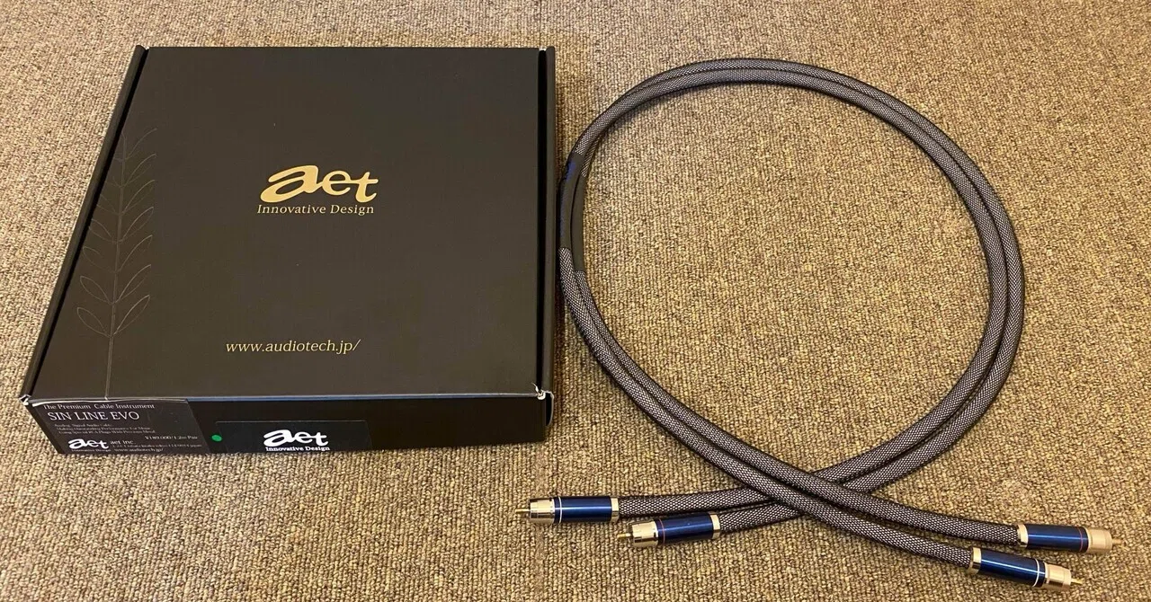 AET エーイーティー RCAラインケーブル 1.2m SCR LINE EVD/1.2R ペア AET エーイーティー RCAラインケーブル 1.2m SCR LINE EVD/1.2R ペア