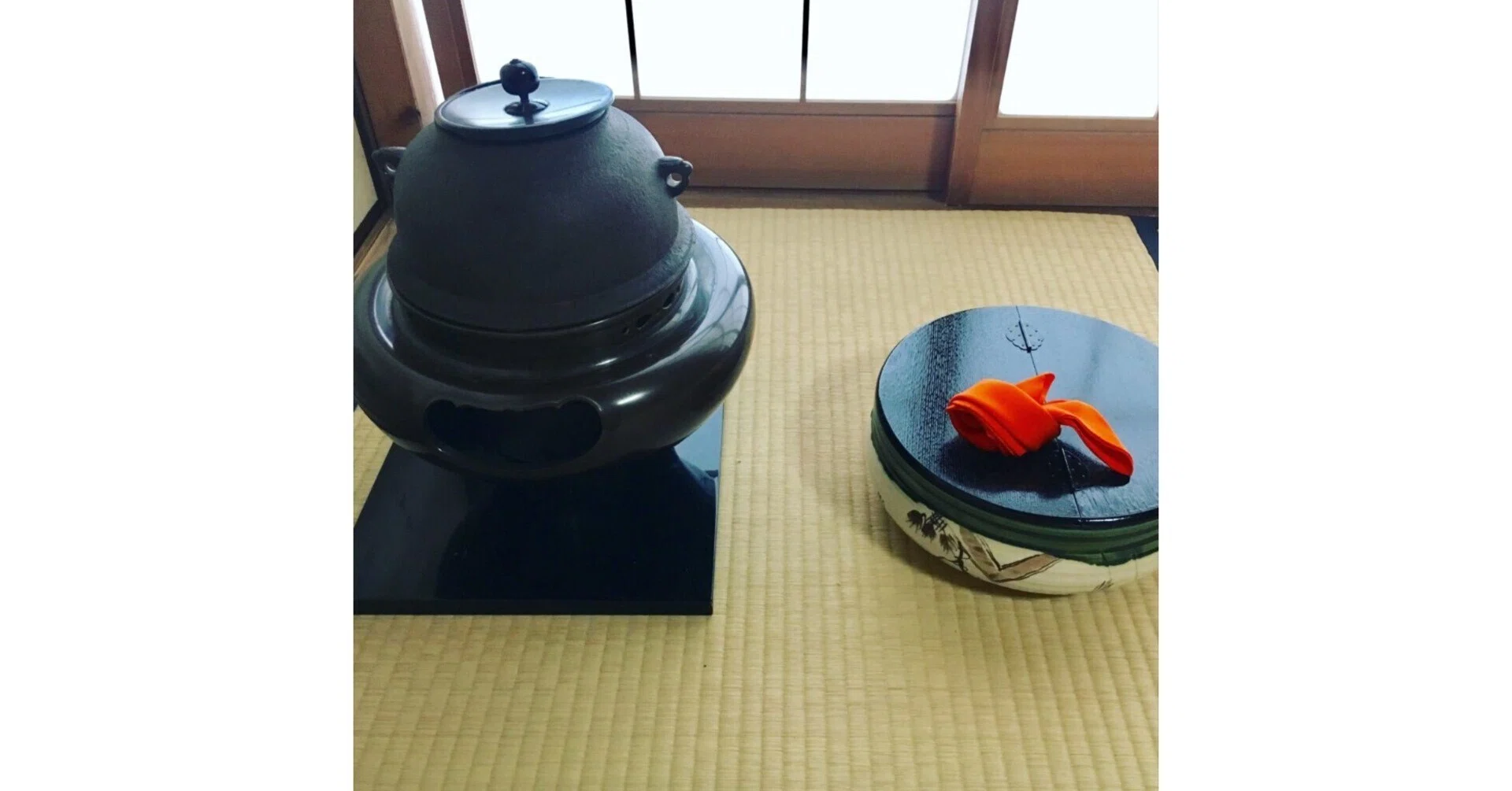 夏の茶室、和室のしつらえ｜kohaku