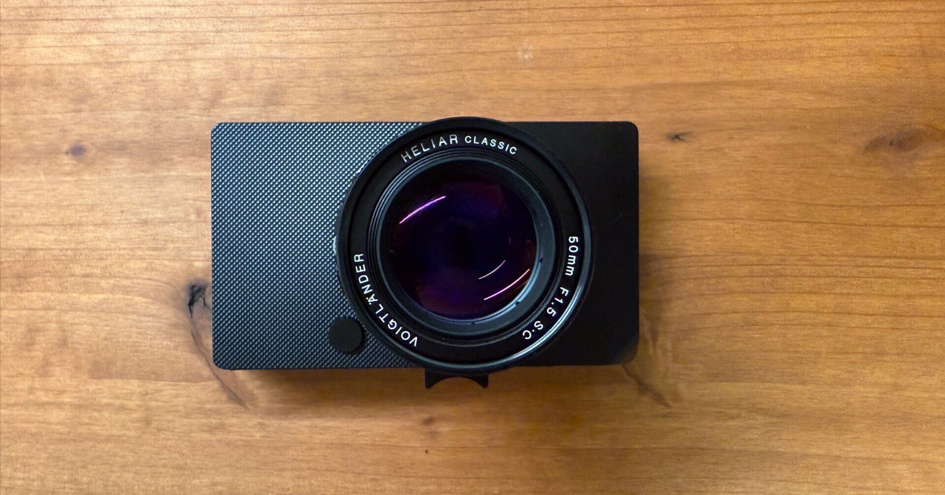 0994# ★美品★Voigtlander フォクトレンダーHERIAR 50mm 3.5 i*t様 HELIAR Vintage-Line 50mm F3.5 限定モデル 固定鏡胴の