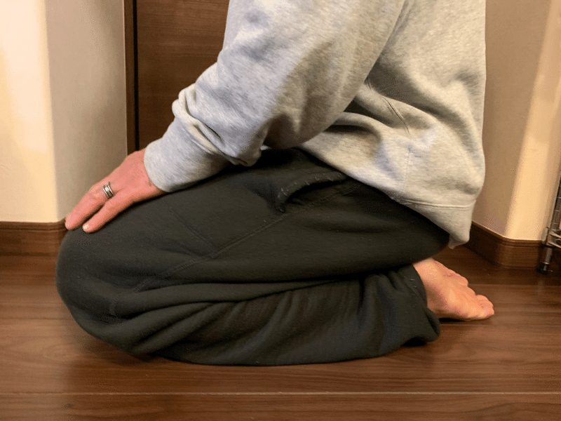 バランスの良い正座の仕方 オハナ 必殺仕事人 Note