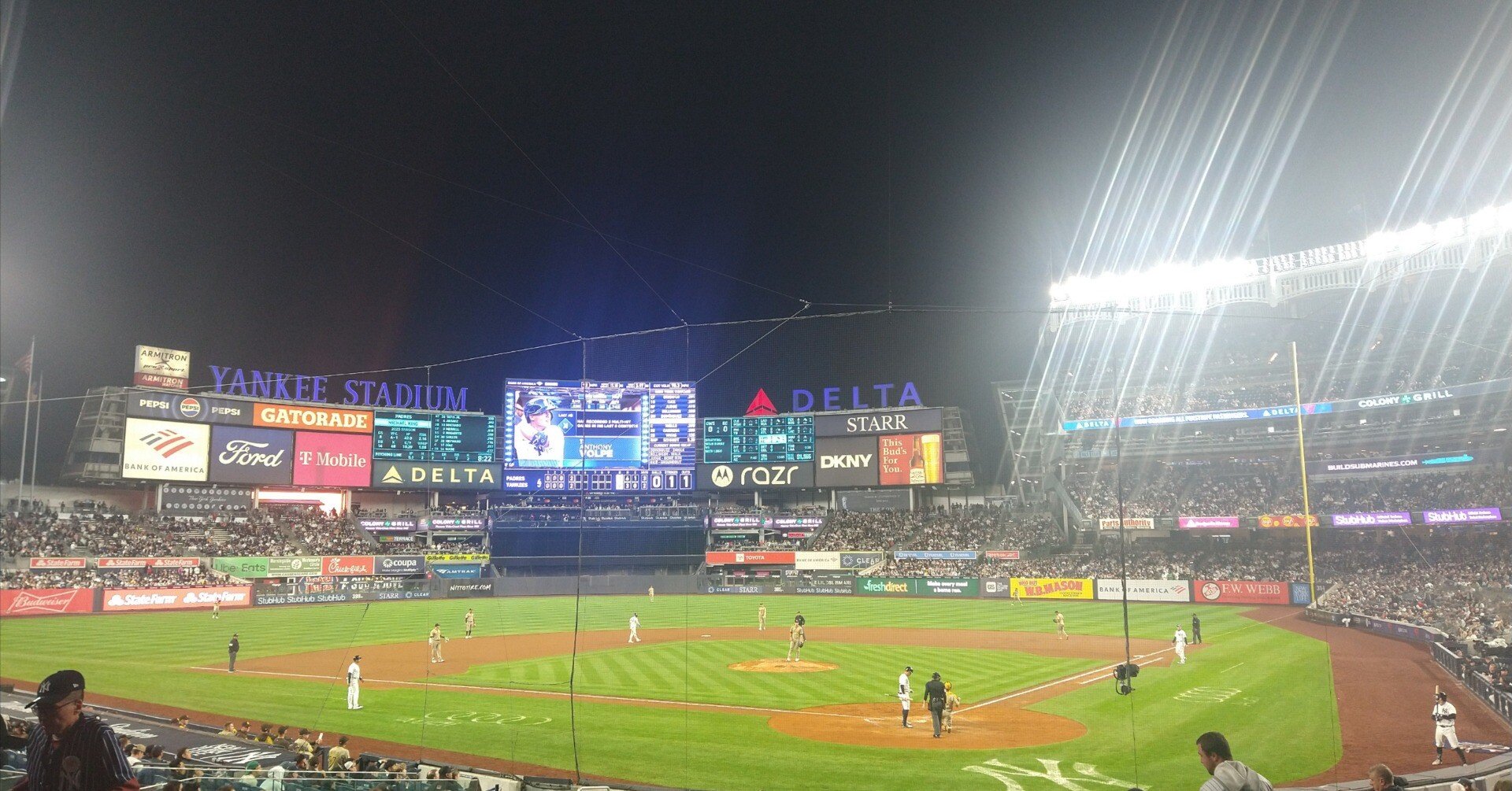 南米行きトランジットで🇺🇸ヤンキースタジアムの試合を観てみる｜K