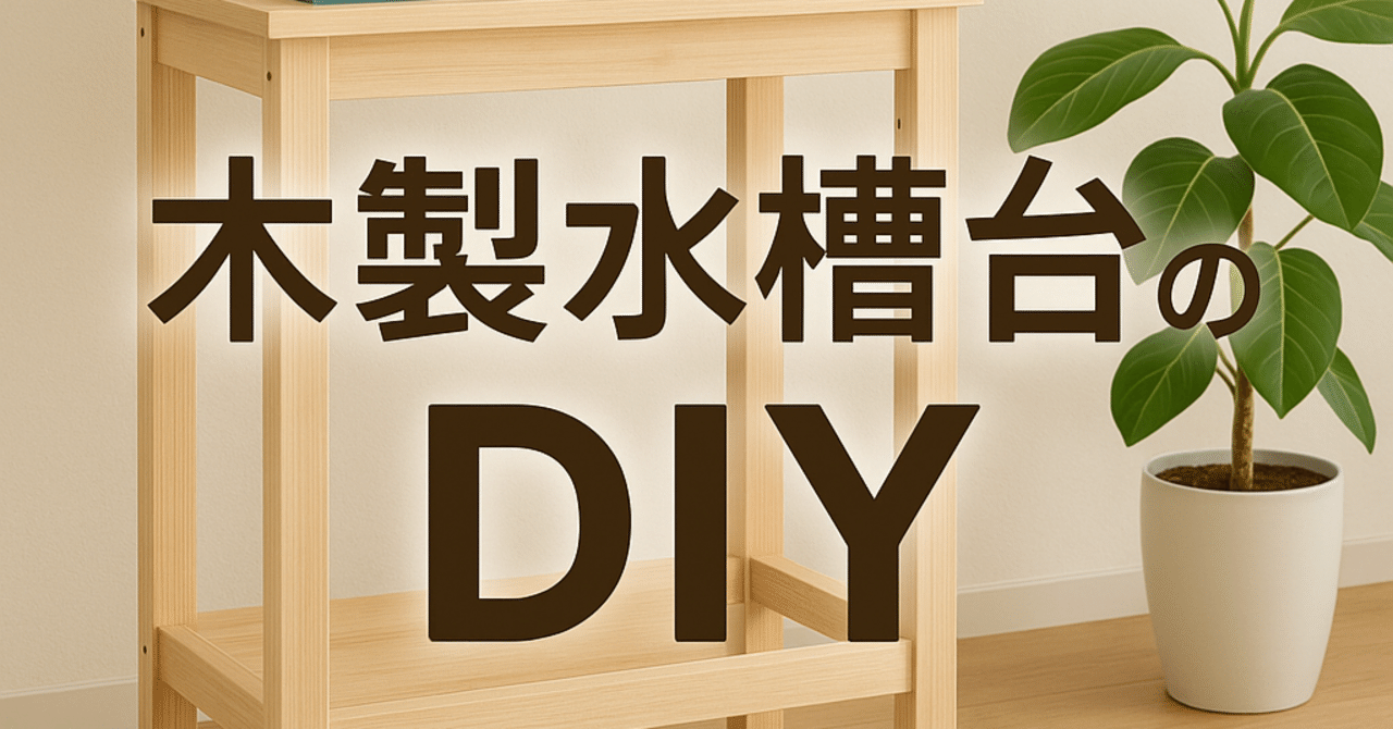 完全ガイド】大型水槽台の作り方｜幅1800㎜の特別サイズの水槽台