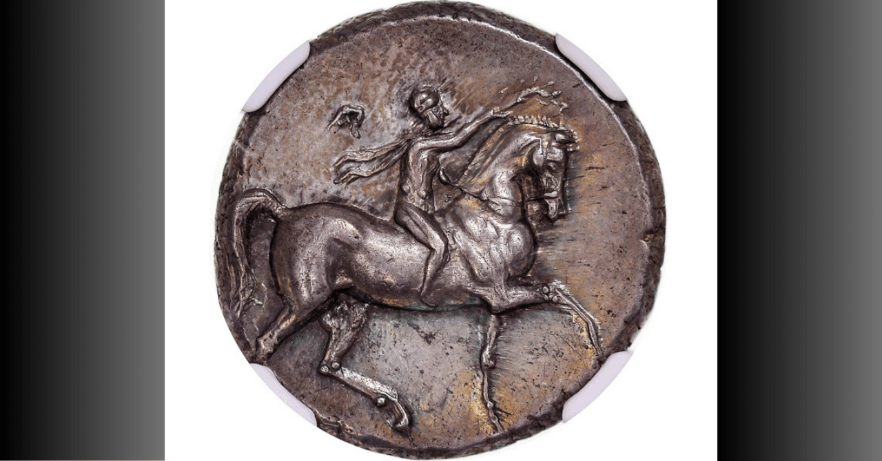 ローマに抗う海神タラス：ターラントゥム銀貨が語る古代ギリシア最後の気迫｜コインクロス｜掌の上の歴史学