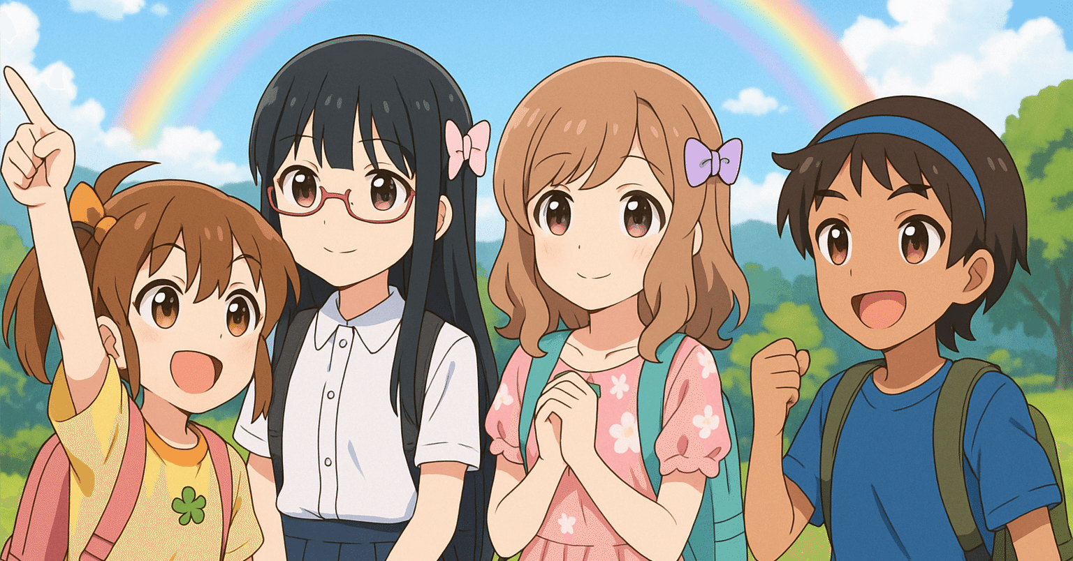 パステル画 友情テーマ 16/200