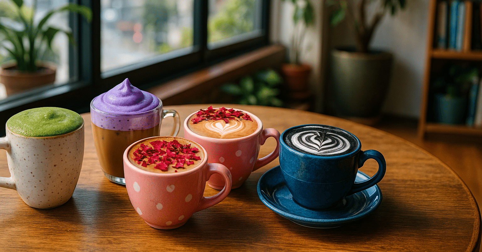 えっ、これがラテ!? 見た目も味も衝撃な「変わり種カフェラテ」が