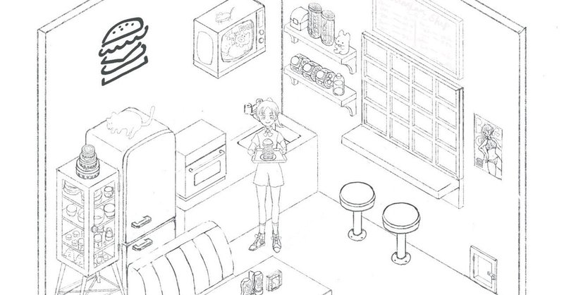 好きな絵の構図 たれびん Note