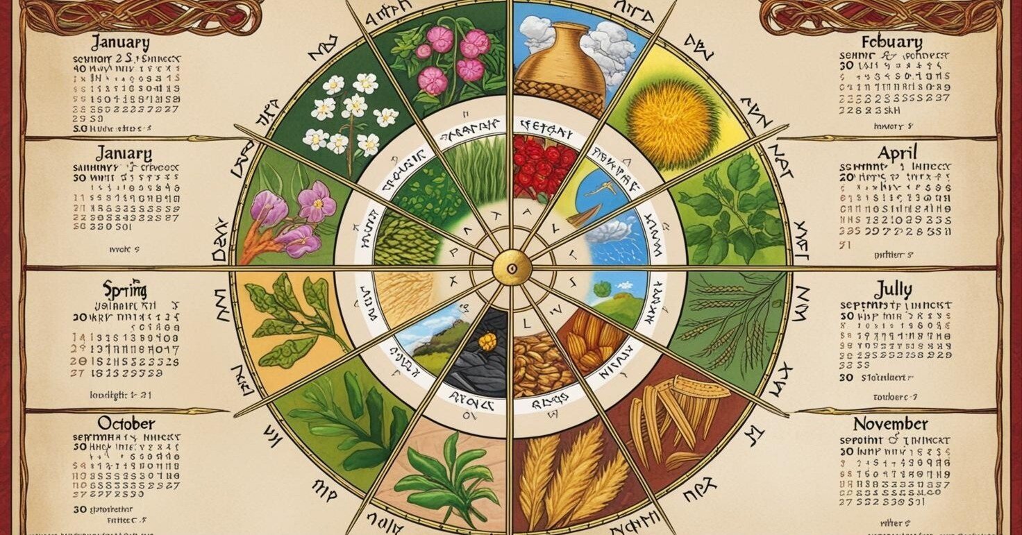 四神暦：異世界の時を刻む暦｜けいつ, image size:1472x771