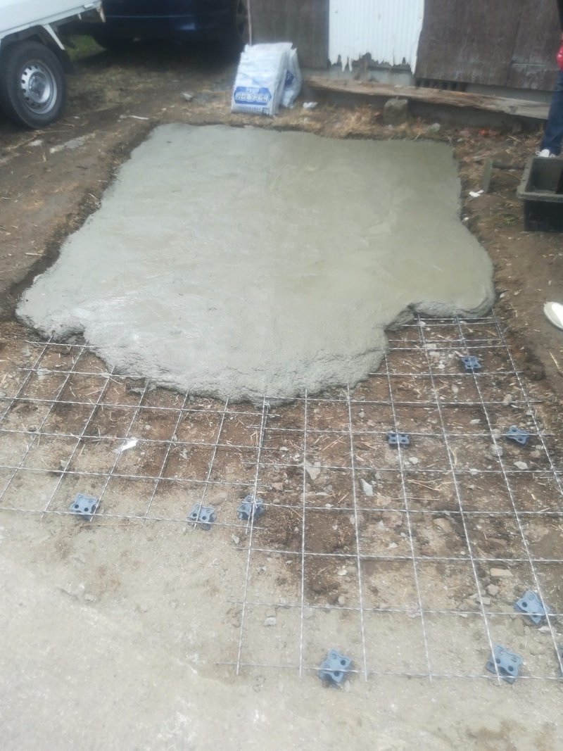 第82話 駐車場造成 コンクリートdiyで10万円コストダウン 2020 2 8 ジョイフル大家 Note