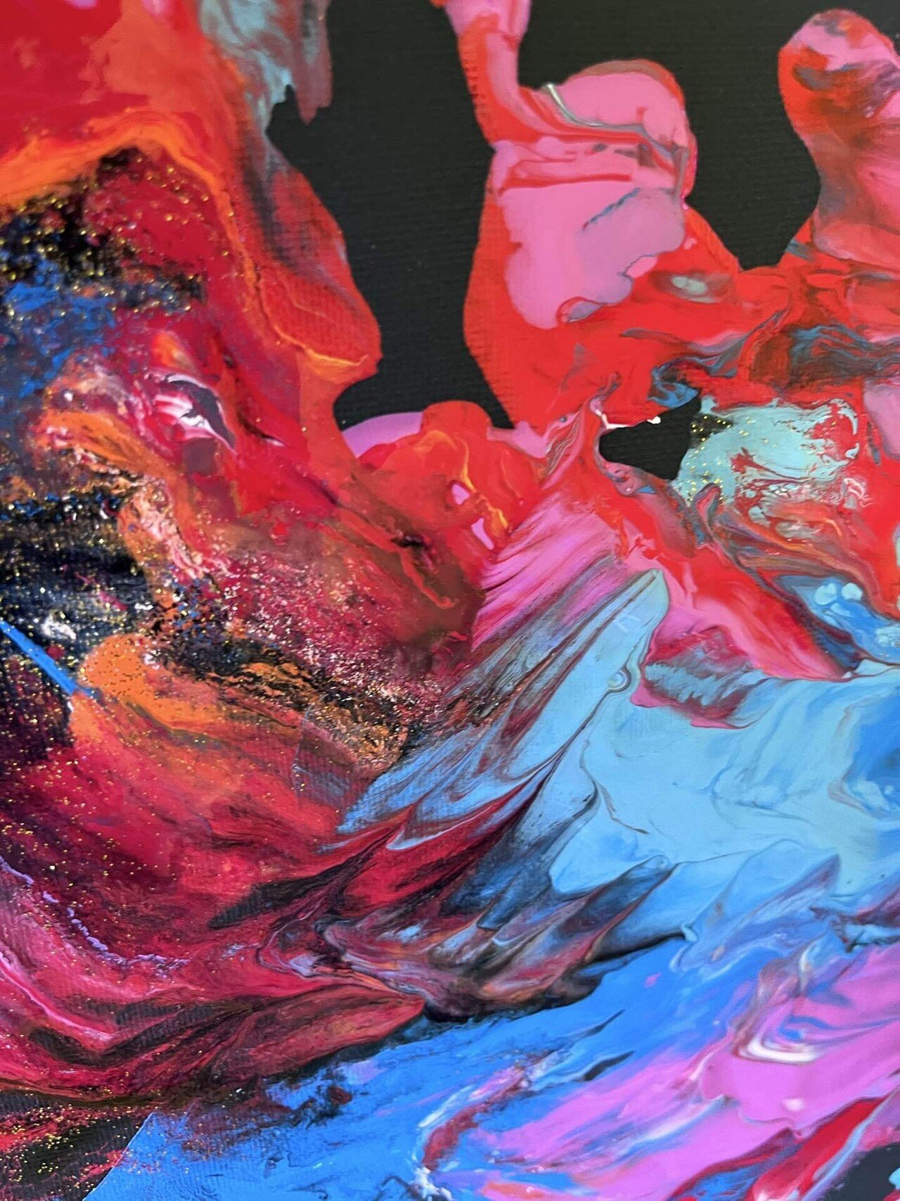 沖縄のピカソ小波津有希」29歳ペンキアート㊗️小波津智恵美66歳