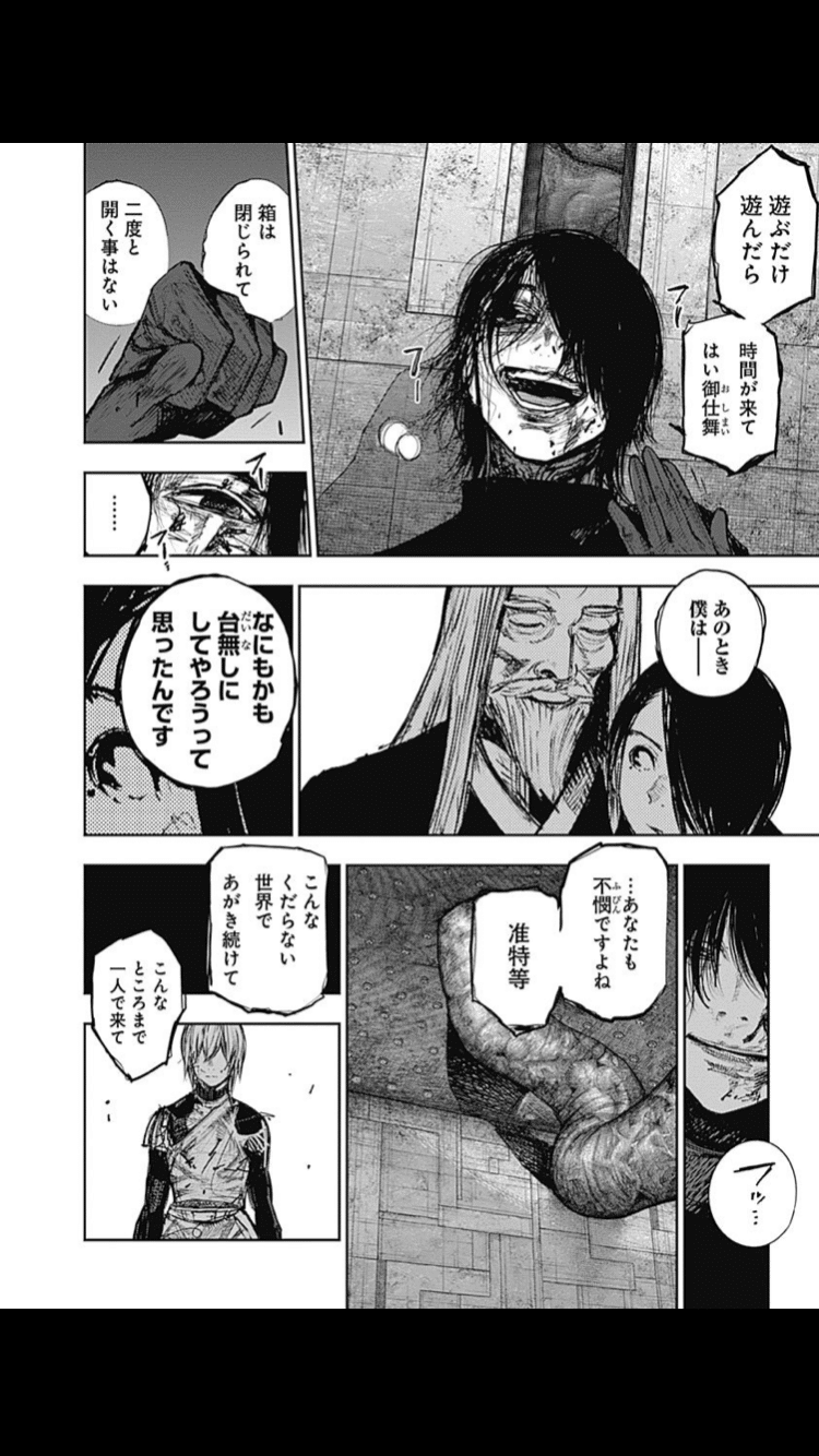 東京喰種 深読み考 カネキとニムラ 100ミリットル Note