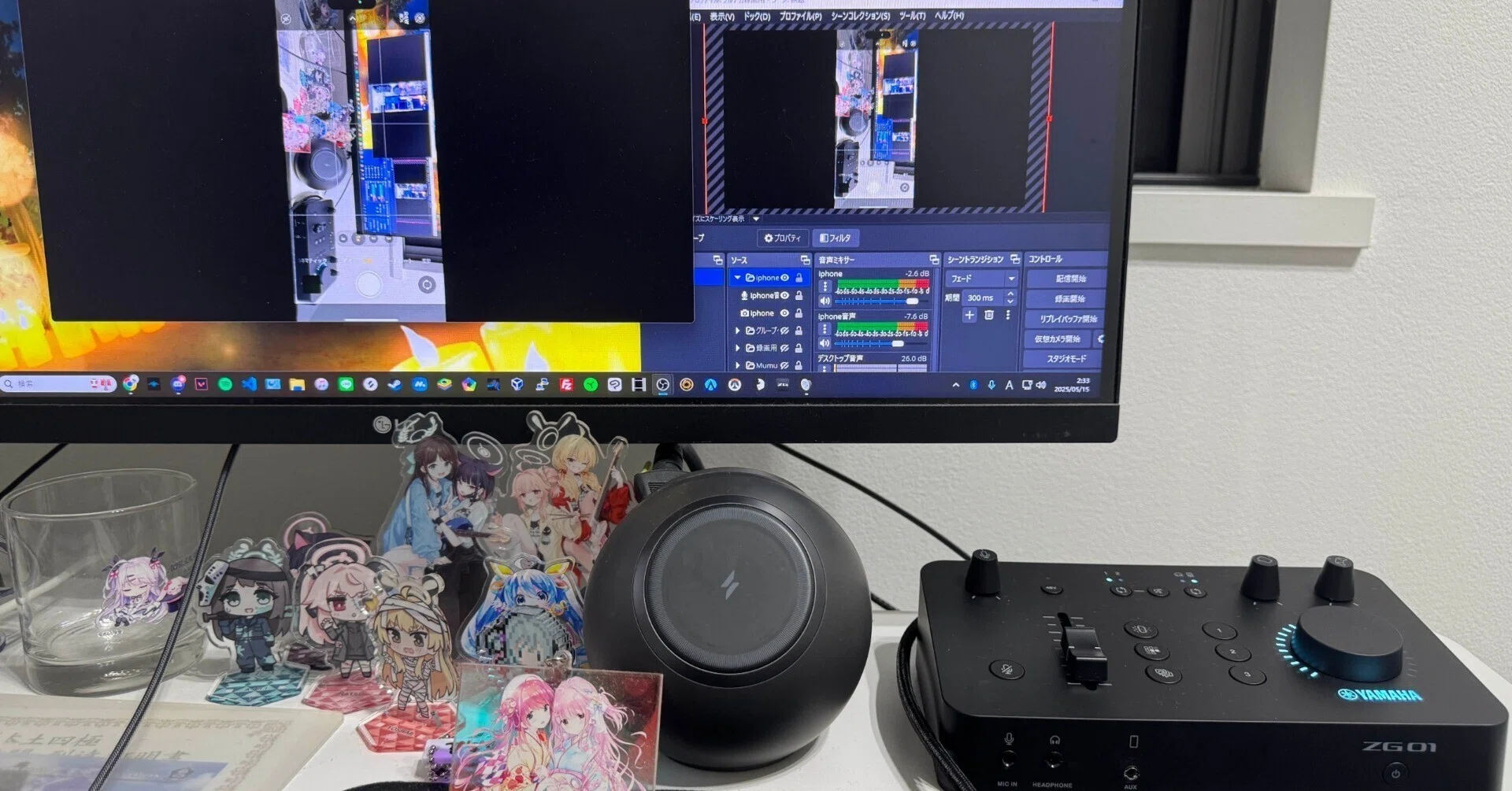 iOS音ゲーをPCから画面共有/配信する環境構築の備忘録｜あずさはち