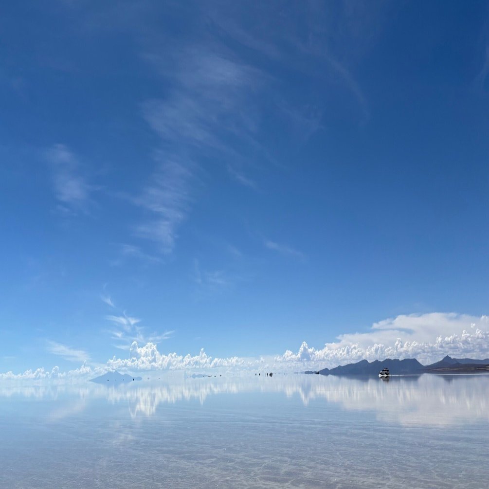 生きている間に行ける天国、ウユニ塩湖｜あ