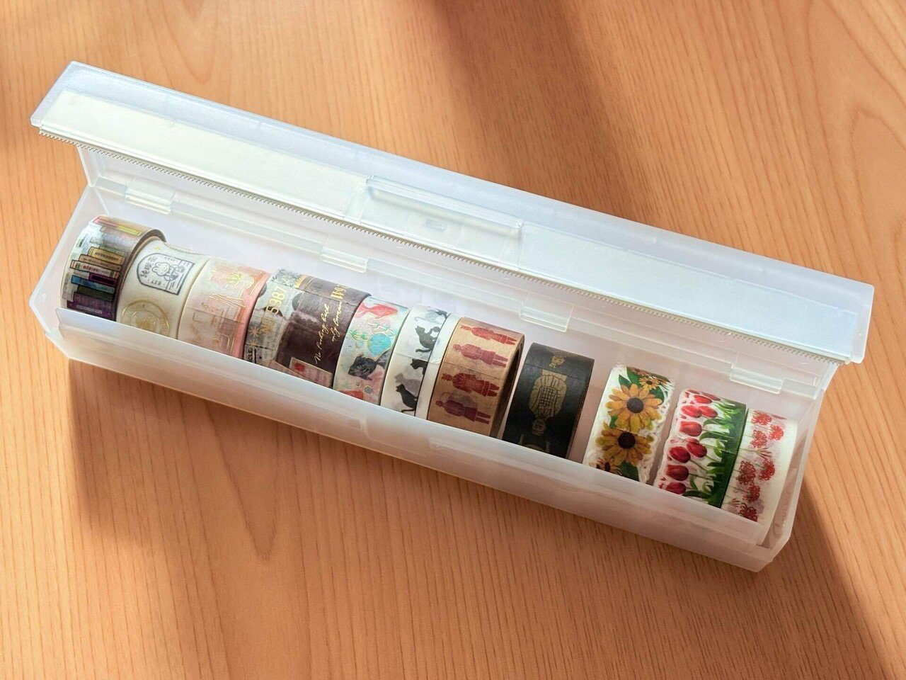 マスキングテープの保管に無印良品のラップケースを買ってみまし