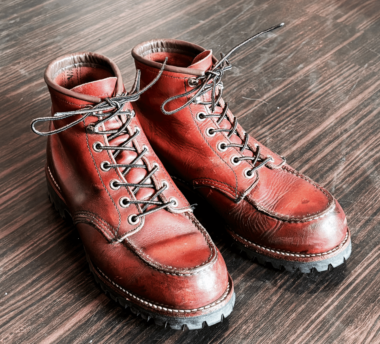 RED WING】15年履いた8875をリペアして気付いたアイリッシュセッターの