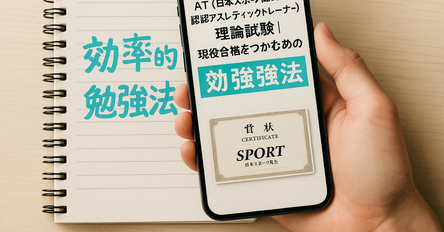 AT（日本スポーツ協会公認アスレティックトレーナー）理論試験｜現役