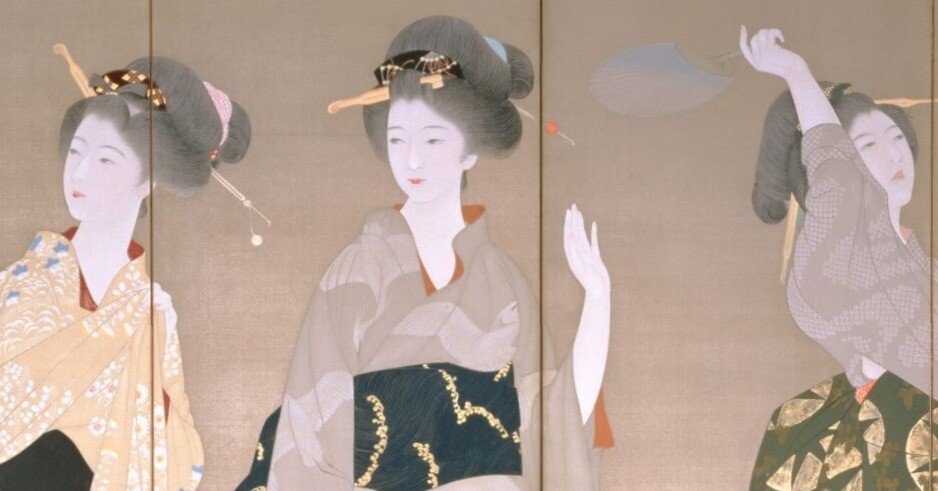 作品一覧】山川秀峰 《蛍》｜講談社野間記念館