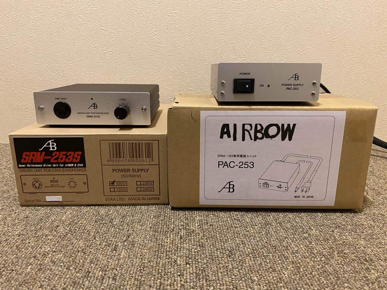 STAX SRM-252Sのカスタムモデル！AIRBOWのドライバー SRM