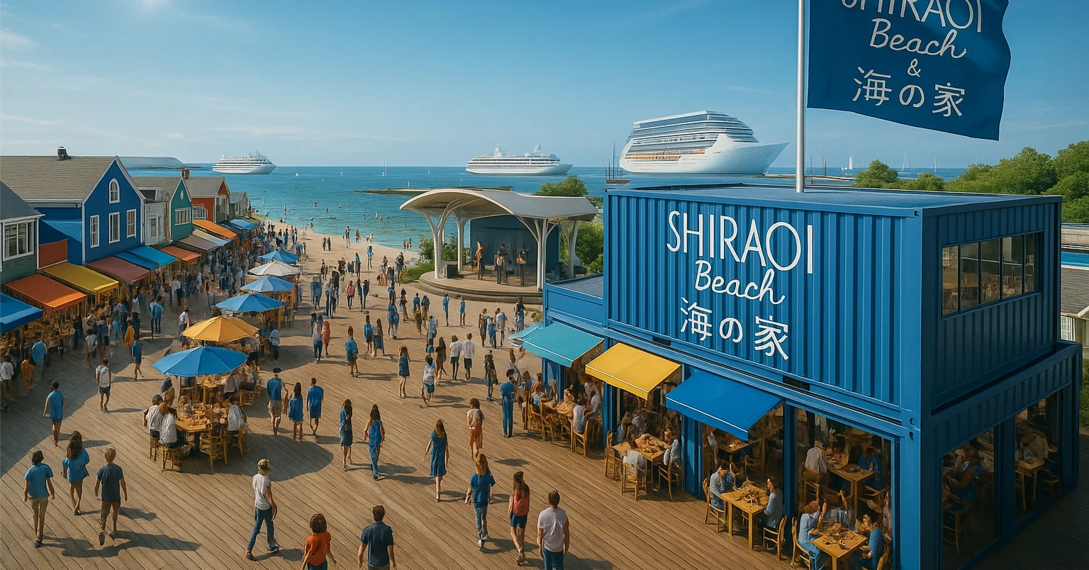 白老の海に、未来の拠点をつくる― SHIRAOI Beach & 海の家2025、始動