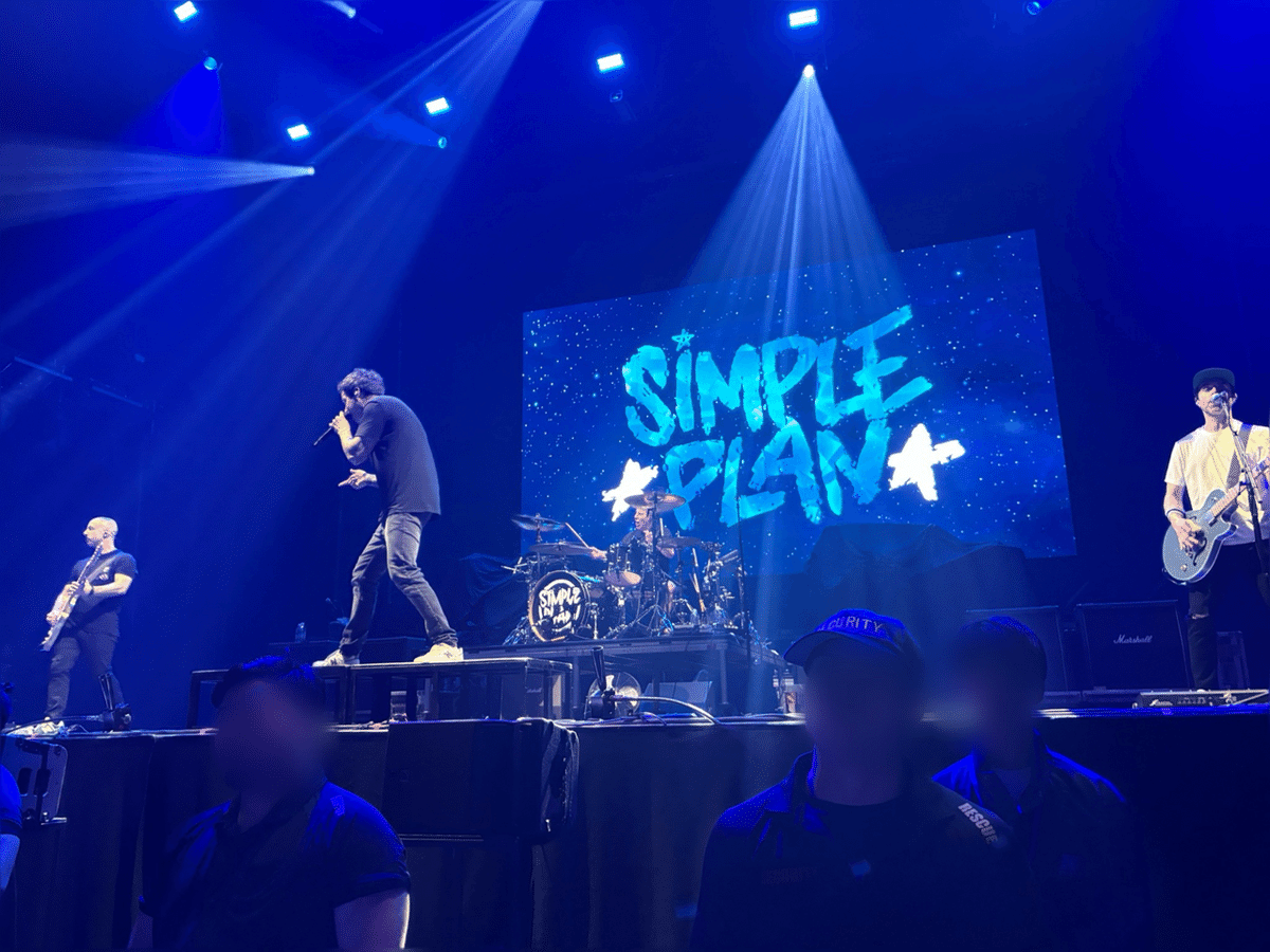 【即完売品】ラスト１　オフスプリング　A　SUPERCHARGED ライブ The Offspring & Simple Plan 