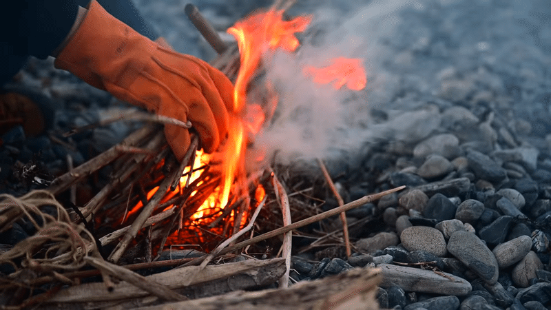 無人島ソロキャンプ３日間🏕3 days solo overnight camp in island wildlife photography 野鳥撮影 37-40 screenshot