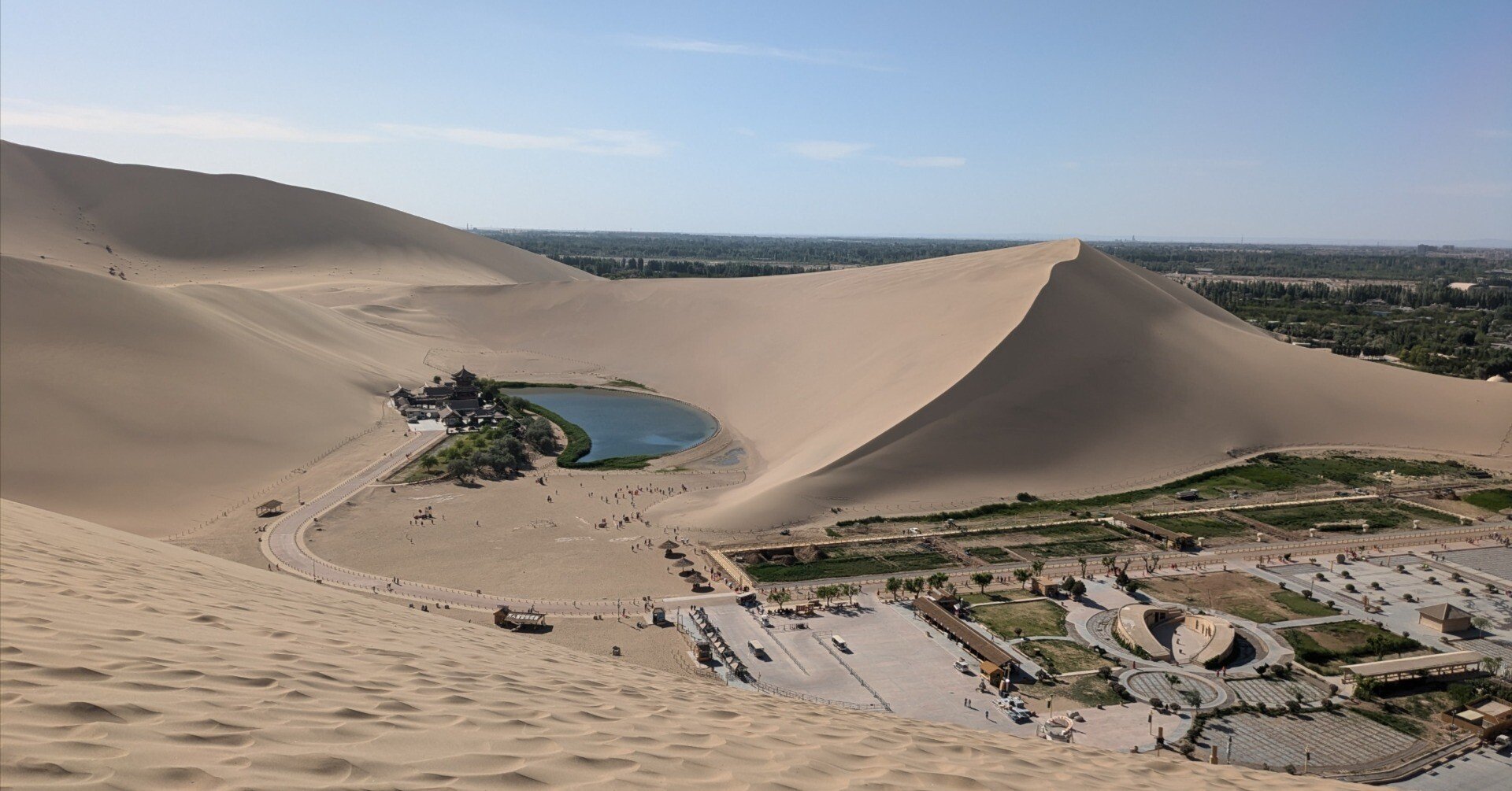 敦煌#2】鳴沙山月牙泉｜五里霧中