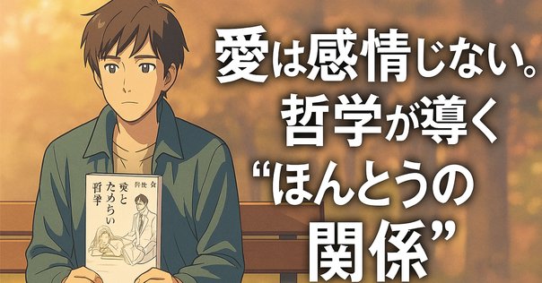恋」を正面切って哲学する。その匂い立つような言葉のほとばしり