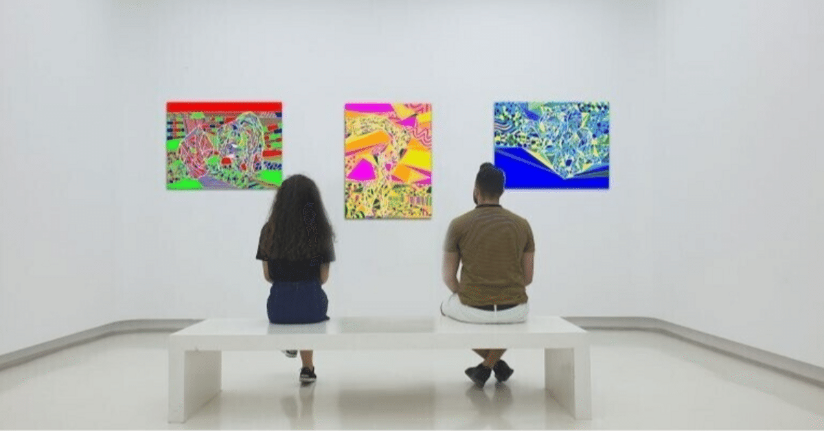 国内初の直営店 現代アート 題名「初夏」 絵画