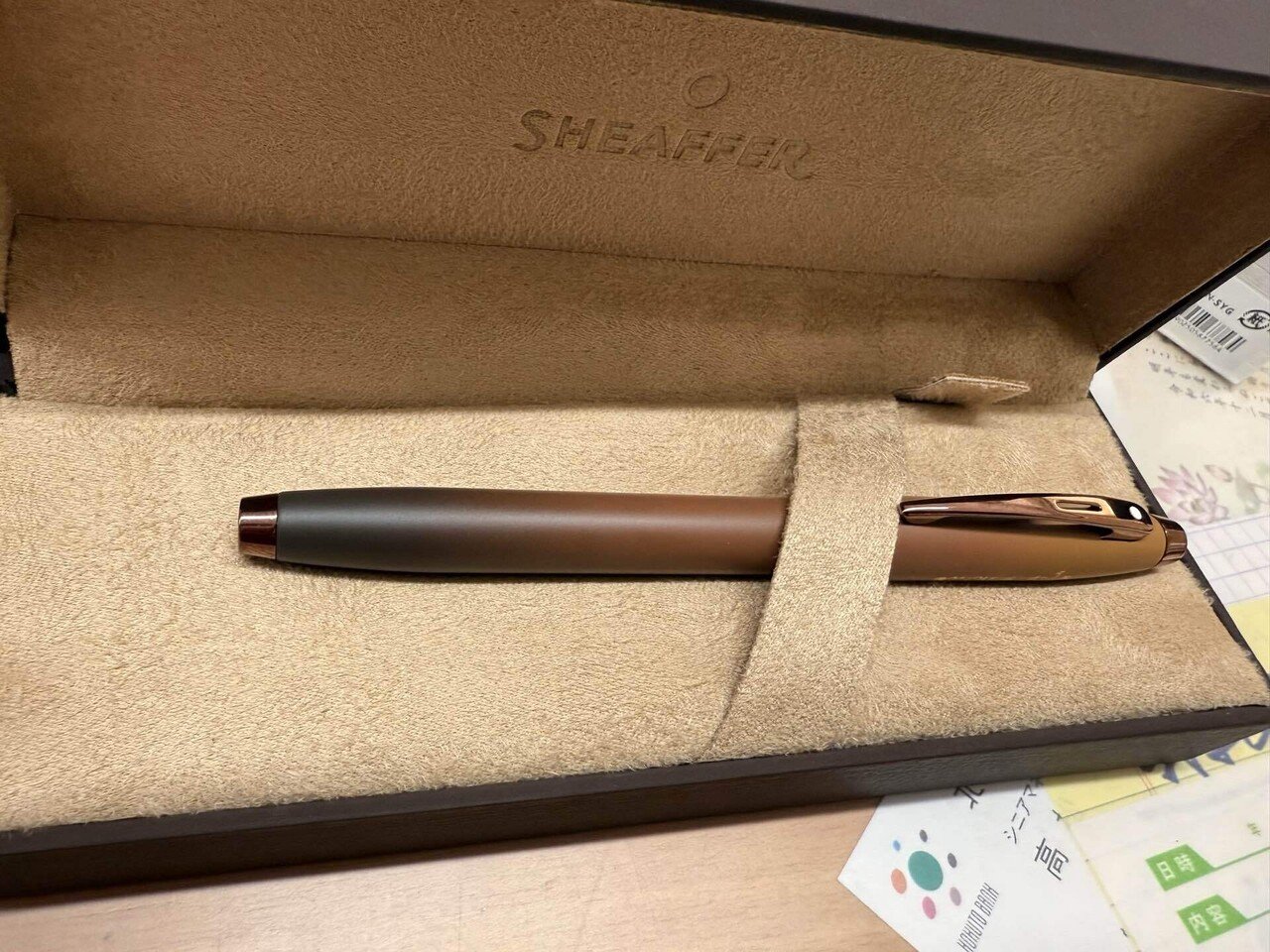 万年筆を買ってしまいました。～タイの万年筆？SHEAFFERというメーカー