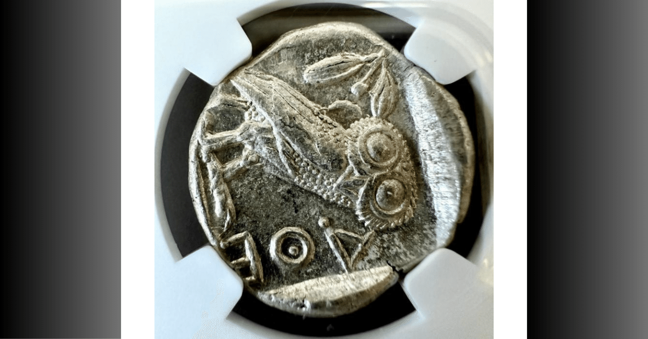 なぜフクロウ？ 古代ギリシャが選んだ“最強シンボル”の裏側｜コイン