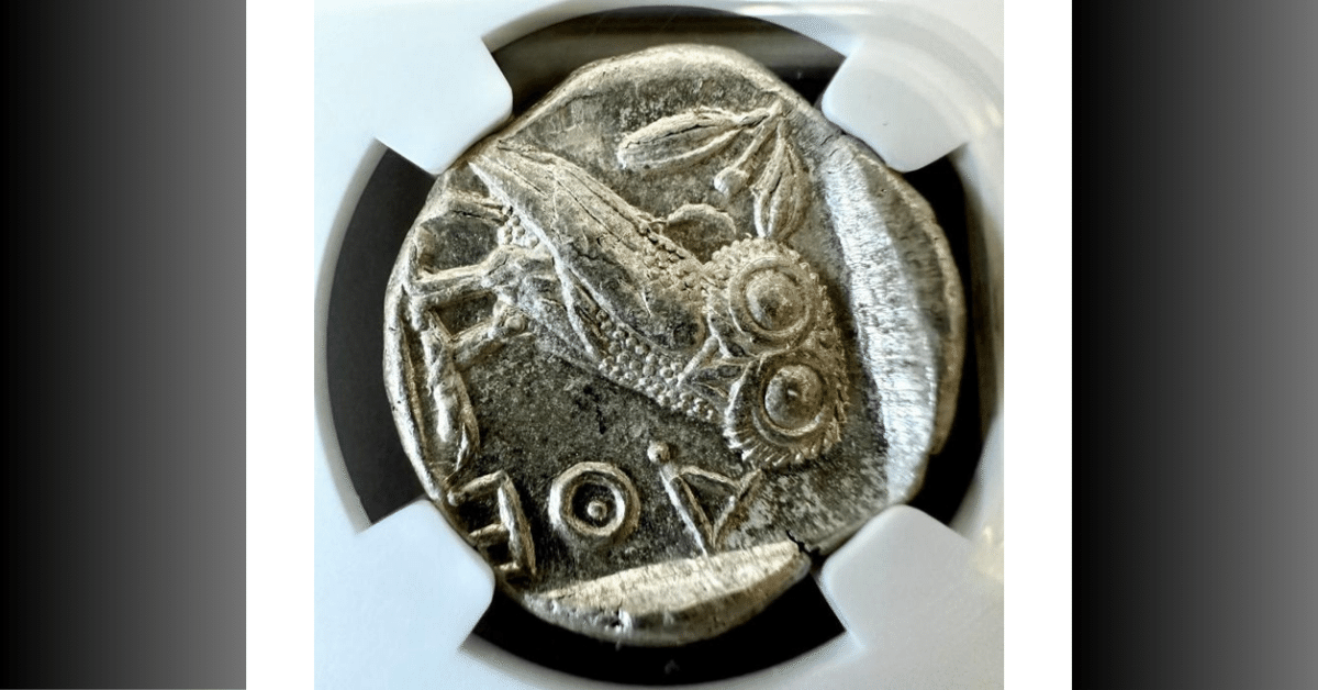 ギリシャコイン　フクロウ なぜフクロウ？ 古代ギリシャが選んだ“最強シンボル”の裏側