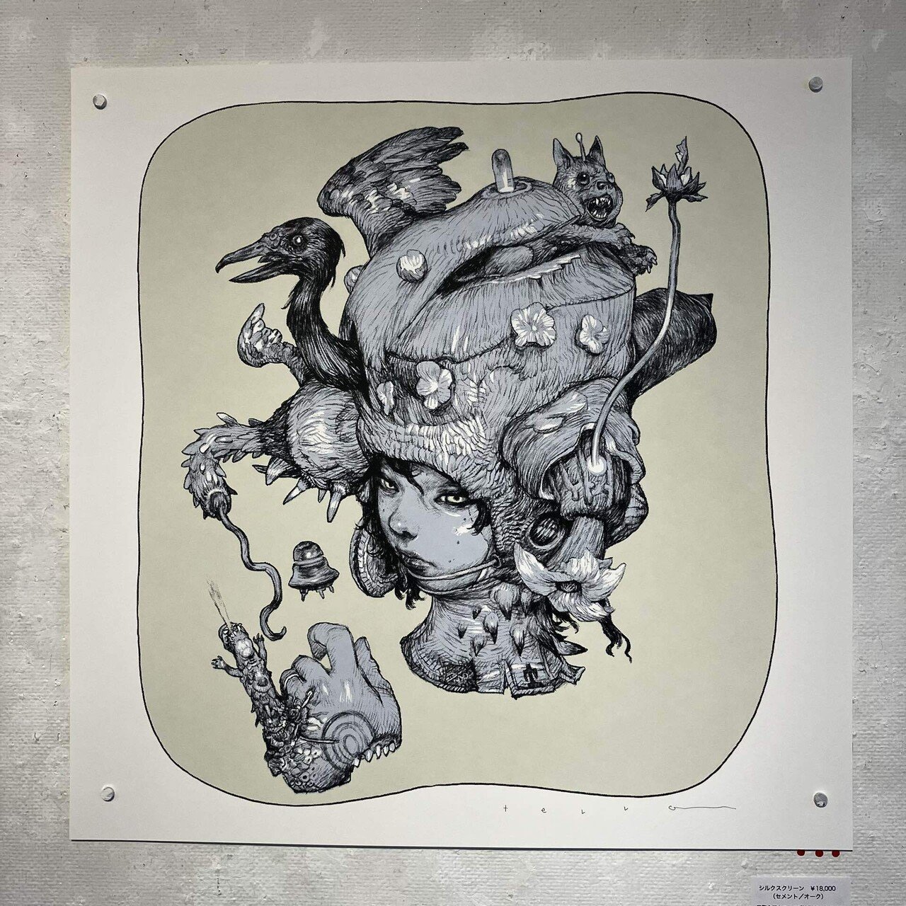 寺田克也　ユニーク作品　原画 寺田克也 ユニーク作品 原画 寺田克也ユニーク作品原画
