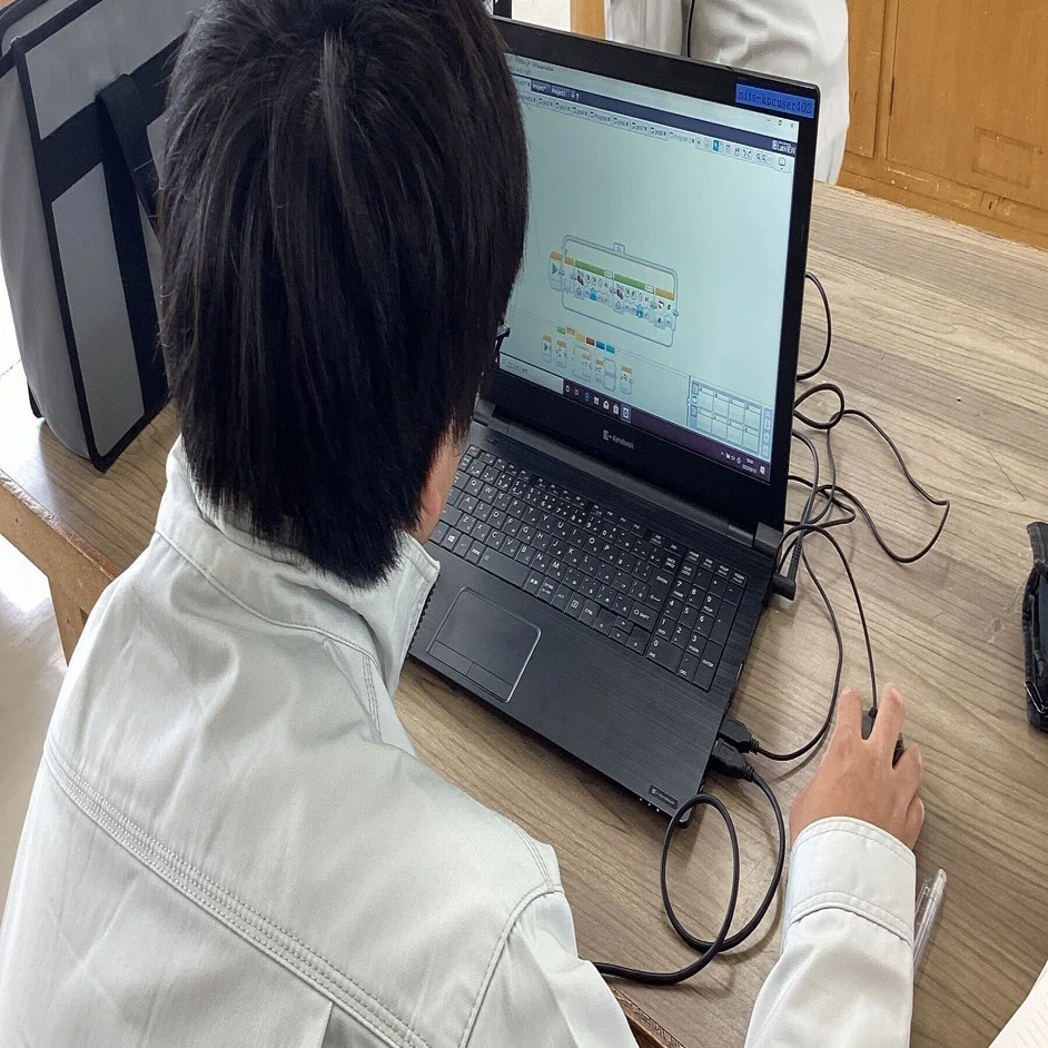 授業参観その1「ロボット工学科1年生」｜新潟県立新津工業高等学校