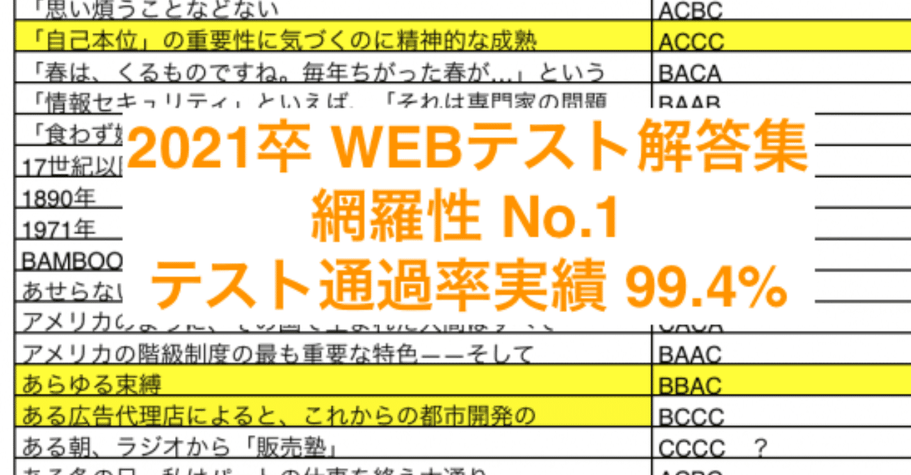2021 22卒 玉手箱 Spi Webテスト解答集のダウンロード 2020年1月更新 圧倒就活 Note