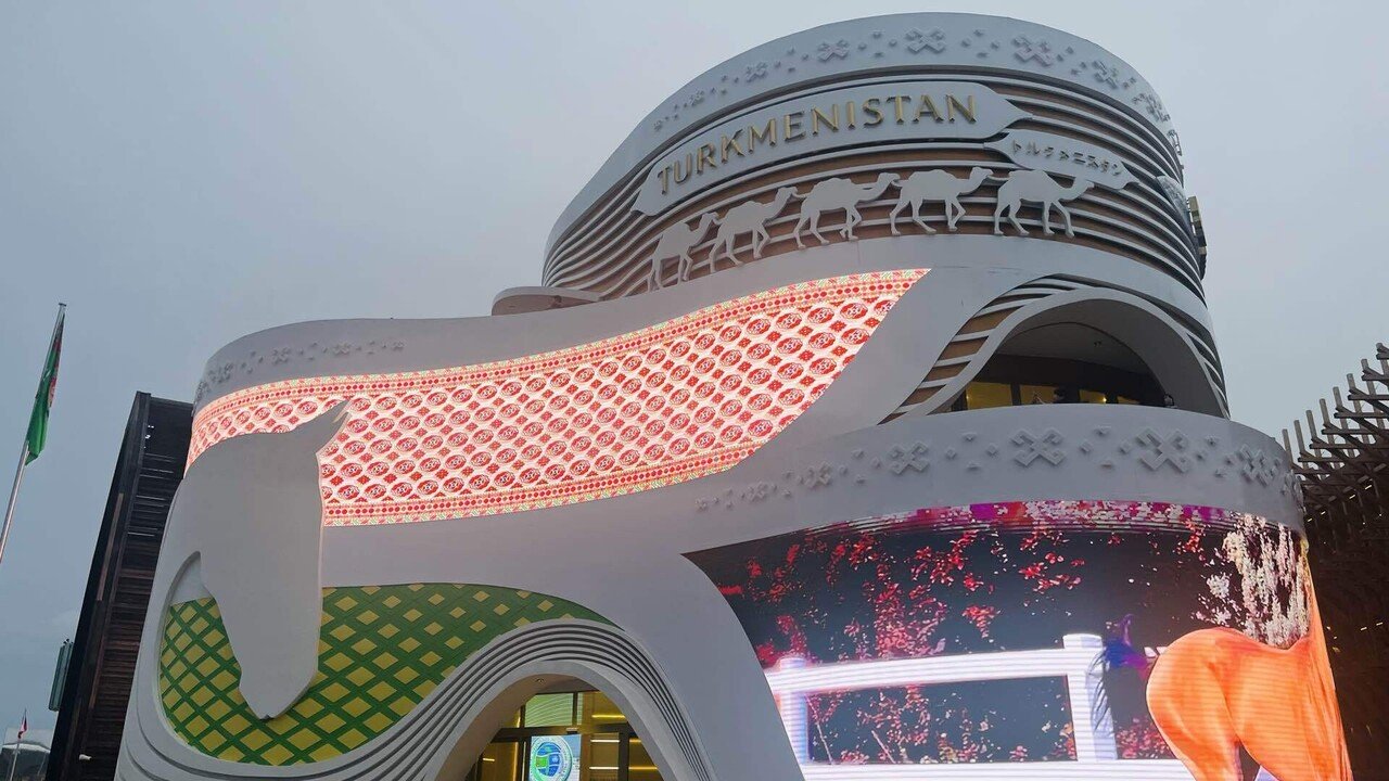 万博＃36】トルクメニスタンパビリオン｜にこ｜全47都道府県制覇！