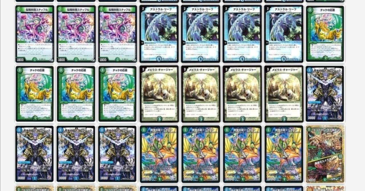 第3回デッキ紹介 ターボメビウス ブラックアウト 刃ネズミ愛護団体会長 Note