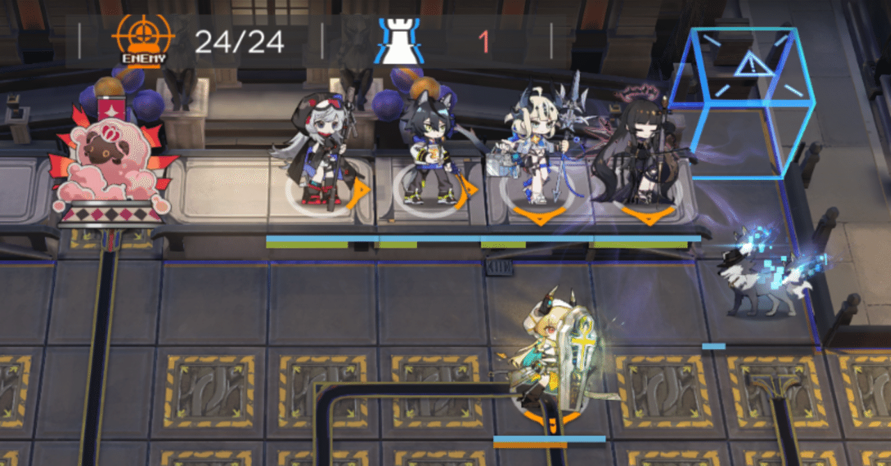 5/16(金)アークナイツ/PV-EX強襲なんとなく/堅守協定など｜log