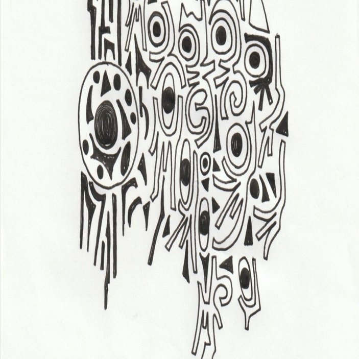 抽象的な目のシンボル｜yuma