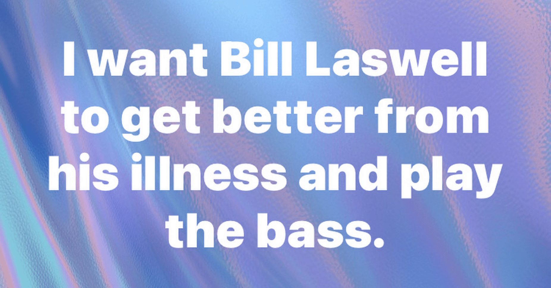 Bill Laswell THX Giving Project #ビルラズウェル #ホッピー神山 #ド